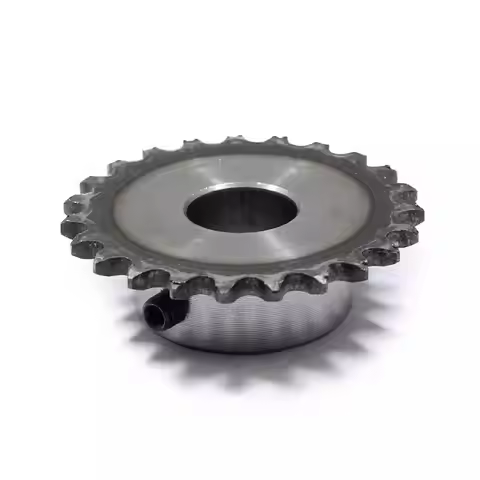 1pc 04C Sprocket 24Teeth Inner Hole 8/10/12/15mm 25H 45# Steel Sprocket Table Wheel Finished Hole Sp