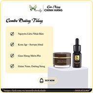 [HCM]Bộ Kem Nám Tàn Nhang Dưỡng Trắng Mờ Thâm Gồm Kem Oriskin Melasma Whitening Cream Và Serum Orisk