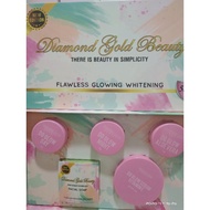 DIAMOND GOLD SKINCARE DG GLOW SET 5IN 1ORIGINAL HQ
