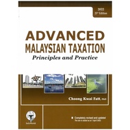 Advanced Malaysian Taxation 2022 23rd Edition (Colour Cover Page with Comb Binding) | FurnitoHomeLiv