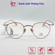 S7 ILUVU round eye glasses frames for men and women SLS38, genuine high quality Titanium material