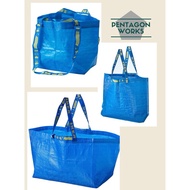 IKEA HEAVYDUTY BAG IKEA RECYCLE BAG IKEA BRATTBY IKEA FRAKTA IKEA BLUE BAG CARRIER BAG