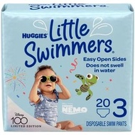 *包運費* Huggies Little Swimmers Baby Swim Disposable Diapers 嬰兒游泳一次性紙尿褲  036000161847