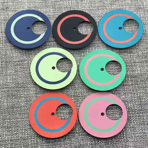 Mod 28.5mm Dial NH38 NH70 Watch Dial Fits NH38 NH70 Mechanical Movement Replace 28.5mm Watch Surface