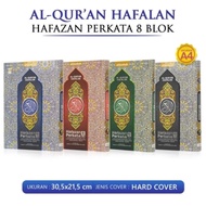 Alquran Hafazan 8 Blok A4, Terjemah Perkata Ayat Alquran Hafalan
