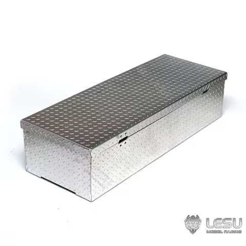 LESU Metal Battery Box Toolkit for 1/10 RC Off-Road Vehicles Rave-Um406 Model Accessories Toys for A