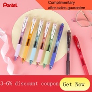 energel pen Pentel EnerGel Liquid Color Gel Pen BLN105 Quick Drying Pen Press Rollerball 0.5mm Metal Needle Tip Pen Offi