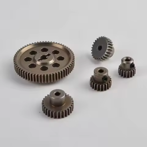 Metal Spur Diff Gear 17T 21T 26T 29T 64T Motor Pinion Suitable for HSP 94123 94111 94107 REDCAT LIGH
