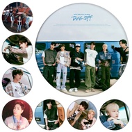 KPOP IKON Badge mirror keychain circular design accessory pendant