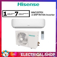 Hisense Air Conditioner 2.5HP HAC-25TGI R410A Inverter HAC25TGI Air Cond