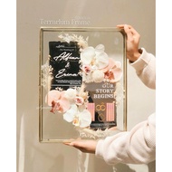 ACRYLIC FRAME jewellery box ring box jewellery organizer