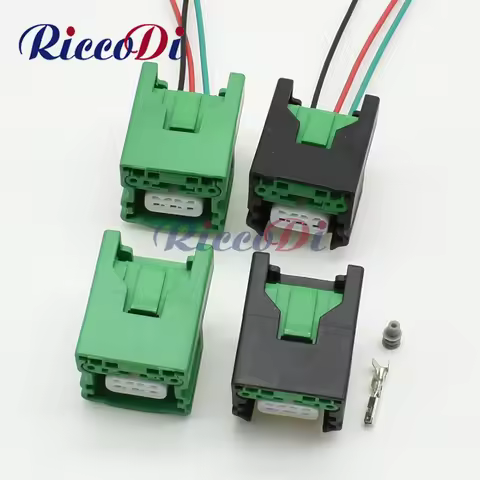 1 Set 3 Pin Car Crankshaft Shaft Camshaft Position Sensor Connectors Plug MG643226 23731-6J90B 7283-