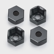 4Pcs 5mm to 7mm or 5mm to 12mm Aluminum Alloy Hex Wheel Hub Adapters Conversion Fits SCX24 WPL D12 1