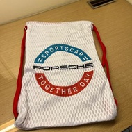 Porsche 保時捷 官方贈送 高爾夫球比賽獎品 全新 束口袋 束口包 交換禮物