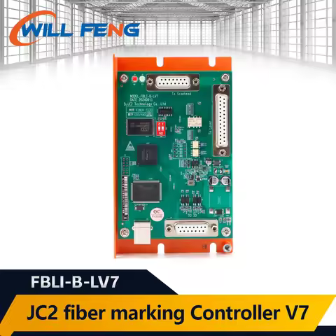 Will Feng BJJCZ Fiber Laser Marking Machine Controller Original Card FBLI-B-LV7 Ezcad For 1064nm Ray