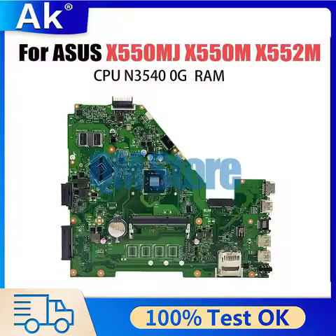 For ASUS X550MJ X552M X550MD Y582M DX992M Mainboard X550M X550 X550MA X550MB X550MC X550MJR X540MJ X