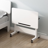 60cm/80cm Folding Table/ Foldable Table/ Movable Laptop Table/computer Study Desk/bedside Bed Sofa S
