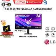 [ผ่อน 0% 3 เดือน] LG ULTRAGEAR 24G411A-B GAMING MONITOR/ประกัน 3 Years