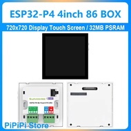 ESP32-P4 Smart 86 TV Box Development Board 4 inch 720x720 Display TouchScreen RS485 Relay Camera RJ4