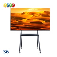 BDEE ขาตั้งทีวี พร้อมชั้นวาง 1 ชั้น BDEE รุ่น S6 มีล้อเลื่อน (รองรับทีวี ขนาด 55-100 นิ้ว) มีให้เลือ