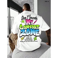 Big SIZE T-SHIRT Don't Invade (6XL) | Grafity CHARACTER T-SHIRTS oversize T-SHIRTS ML XL 2XL 3XL 4XL