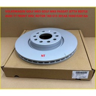 (100% ORIGINAL) VOLKSWAGEN GOLF MK5 GOLF MK6 PASSAT JETTA BEETLE AUDI TT FRONT DISC ROTOR 1K0 615 30