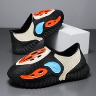 Dopamine Male Couple Style Baotou Slippers Sandals Anti-slip Wear-resistant Outing High-value G2E2