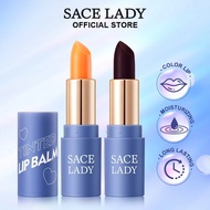 SACE LADY Lipstick Waterproof Color Liptint Moisturizing Temperature Change Lip Balm SACE LADY