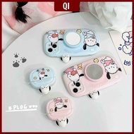 [Ready Stock]Camera Shape IPhone15Pro Max Cute Pochocco Phone Case IPhone 12 13 14Pro Max Casing  Position Hole Airpods 1/2 Airpods Pro Case IMD Case