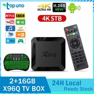 X96Q TV Box Android 10.0 Allwinner H313 Quad Core 4K 2GB 16GB Media Player