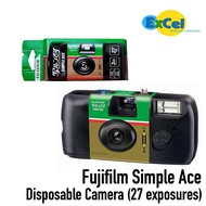 FUJIFILM SIMPLE ACE DISPOSABLE CAMERA 27 EXPOSURES (EXP:2025/5)