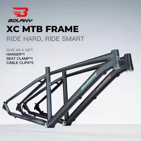 BOLANY 26inch MTB Frame Ultralight Aluminum Alloy Mountain Bike 10x135mm Quick Release Disc Brake Ur