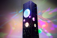 太陽系燈：發光行星展示，藍牙 LED 小夜燈