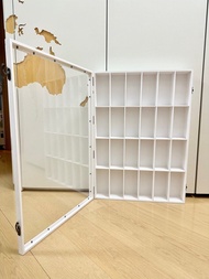 公仔模型收納架 收納櫃 Display shelf Duffy Olumel Linabell Chikawa Ikea Muji