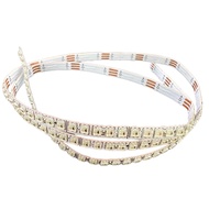 300LEDs/m/ WS2812C-2020 / LED アドレス可能ピクセル ストリップ、フレキシブル / DC5V / RGB フルカラー / IP20 / 白色 PCB / 4mm 幅 PCB