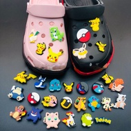 Cartoon Pokémon Jibitz Anime Turtle Jibits design Dinosaur design Charm Pikachu jibits for Men Shoe 