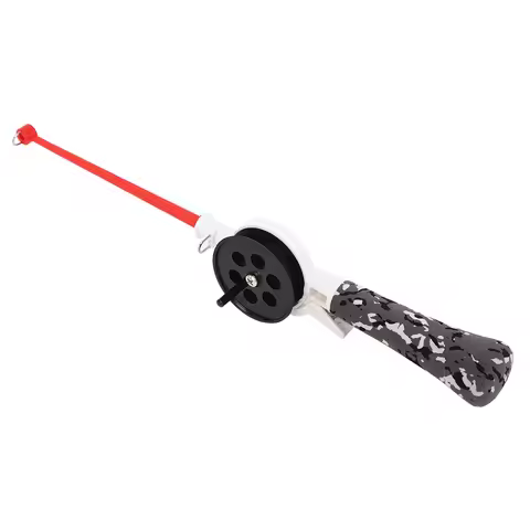 34cm Portable Integrated Outdoor Children Winter Ice Fishing Rod with Reel Accessories Children Ice 