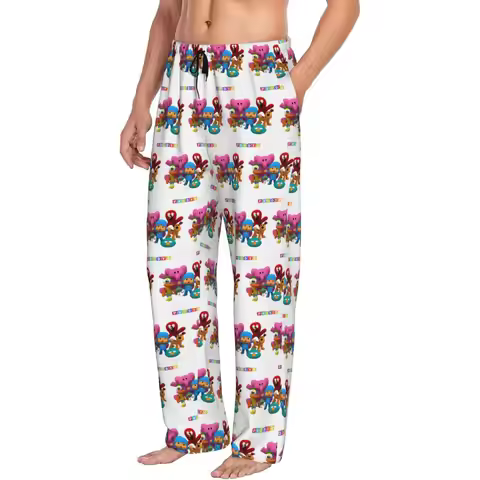 Custom Happy Birthday Boy-Girl-Pocoyo! Throw Pillow Men Pajama Pants Lounge Sleep Sleepwear Bottoms 