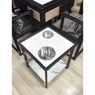 Ready Stock~Mahjong Table Coffee Table Tea Rack Chess Room Dedicated Coffee Table Mahjong Pavilion M