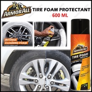 Armor All Armorall Tire & Wheel Foam Spray 600ml Wash Mitt Sponge Easy Clean Remove Dirt & Shine Car