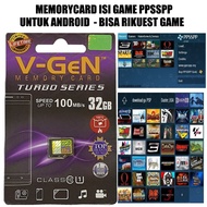 Memory card micro sd / flashdisk full Game ppsspp untuk android