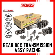 [ READYSTOCK ] WAVE125( MODIFY 5 SPEED)👈 TOBAKI RACING GEAR BOX TRANSMISSION ASSY HONDA WAVE125