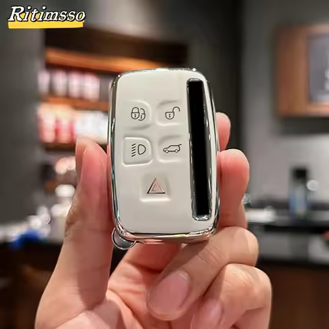 TPU Car Key Case Cover for Land Rover A9 Range Rover Sport Evoque Freelander Discovery 4 for Jaguar 
