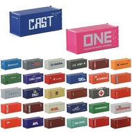 Containers 3pcs N Scale 20' Shipping Container 1:160 20ft Cargo Box with Magnets C15007