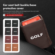 Car Seat Belt Buckle Protector Crash Avoidance Interior Decoration  For Volkswagen Golf Jetta Passat mk4 mk5 mk6 CC B5 B6 B7 Golf