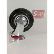 */PCS 5" Trolley WHEELS*Flat wheels Trolley on the brakes