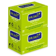 Dr.Easy Dryer Sheets Free & Clear Plant Based all ingredients for Sensitive Skin 320 Ct 100% Rayon F
