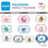 MAM Perfect Pacifier 0-36months (Single Pack) with Steriliser Box