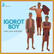 ◬    Austee Filipino Igorot Costume Lapu lapu Attire Set Chaleco Vest and Aztic Bahag