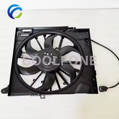 Electric Cooling Radiator Fan with Motor for JAGUAR XF X250 XJ X350 S-TYPE X200 X-TYPE 2.2D 2.7D 4R8